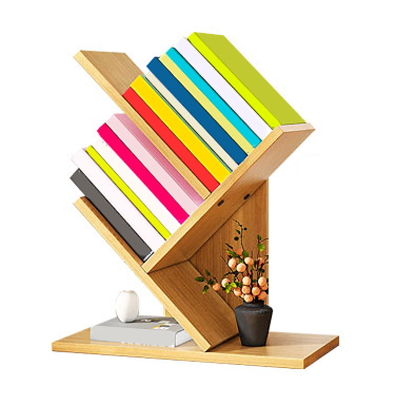 Modern Style Manufactured Wooden Bookcase Open Bookshelf for Living Room