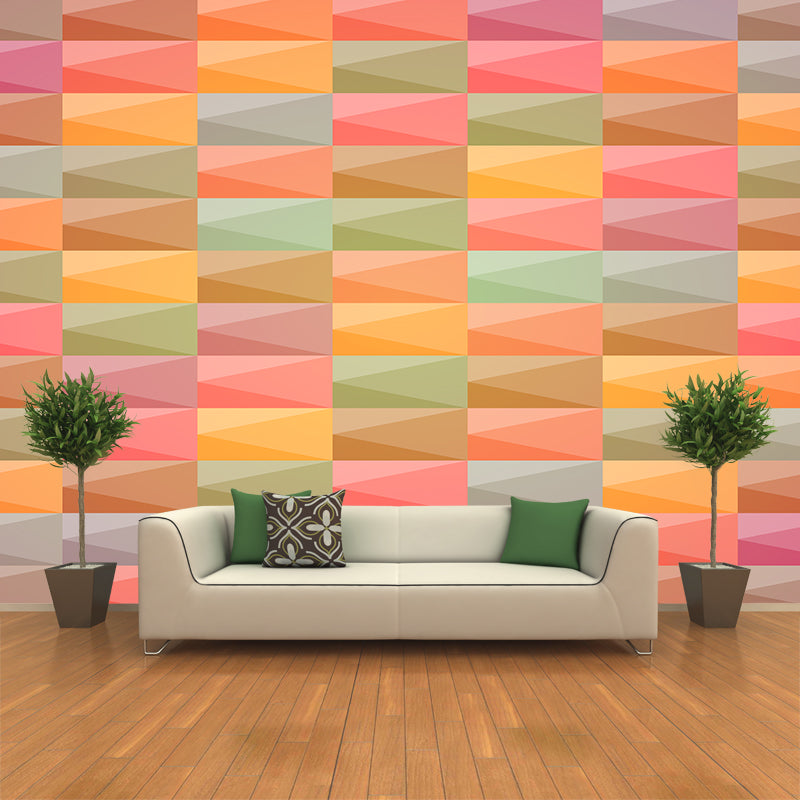 Geometry Decorative Photography Wallpaper Living Room Mural Wallpaper