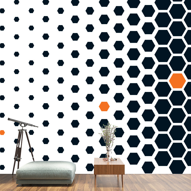 Photography Geometric Mildew Resistant Wall Mural Living Room Wallpaper