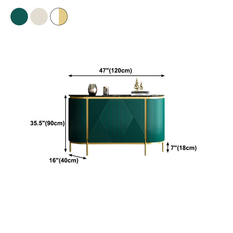 Modern 2-Door Sideboard Engineered Wood Dining Sideboard for Living Room