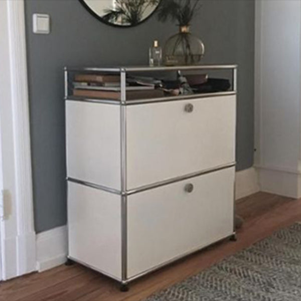 Contemporary Style Sideboard Engineered Wood Dining Sideboard for Living Room