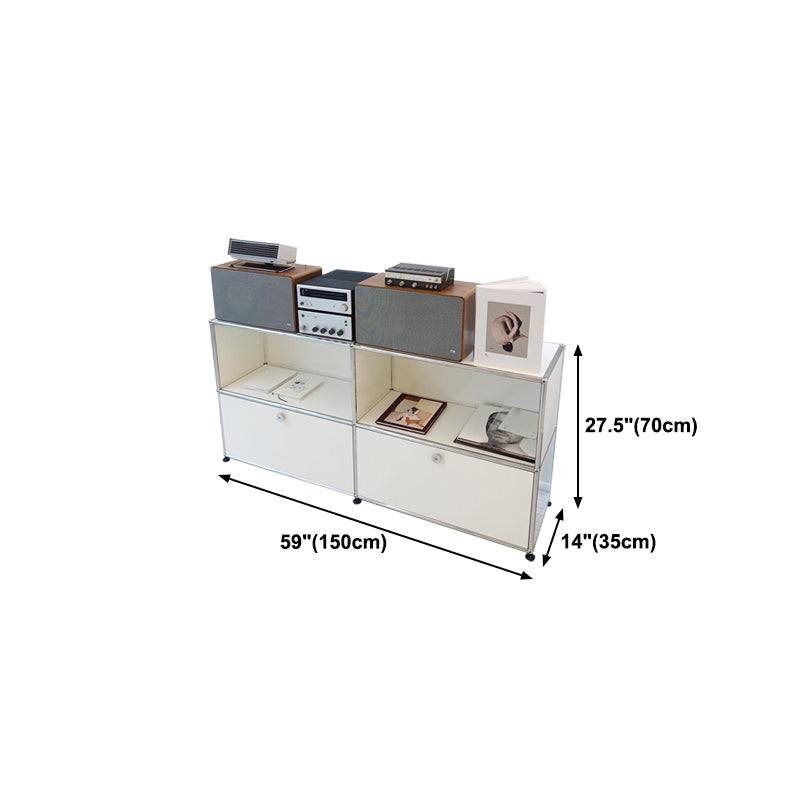 Contemporary Style Sideboard Engineered Wood Dining Sideboard for Living Room