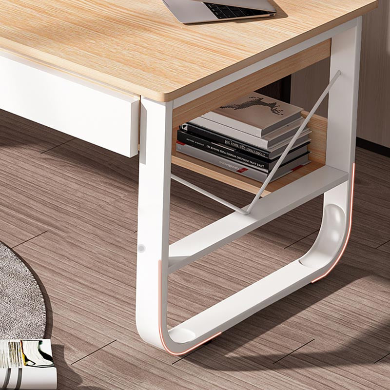 Modern Style Writing Desk Rectangular Office Desk for Study Room Office