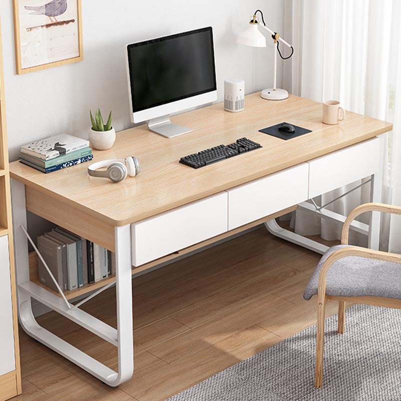 Modern Style Writing Desk Rectangular Office Desk for Study Room Office