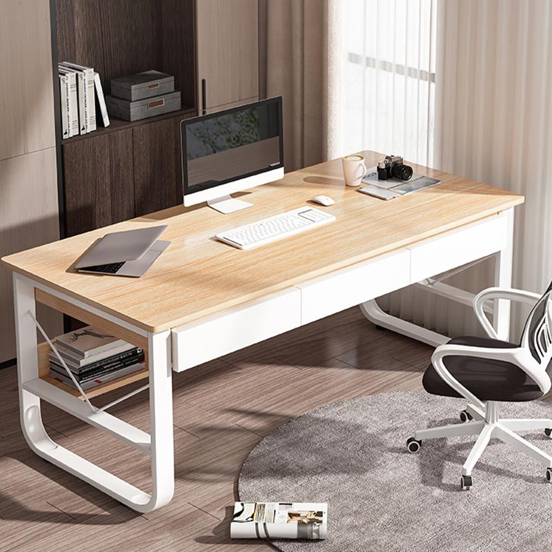 Modern Style Writing Desk Rectangular Office Desk for Study Room Office