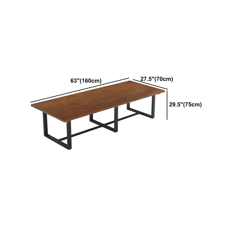 Rectangular Office Desk Contemporary Style Writing Desk for Home and Office