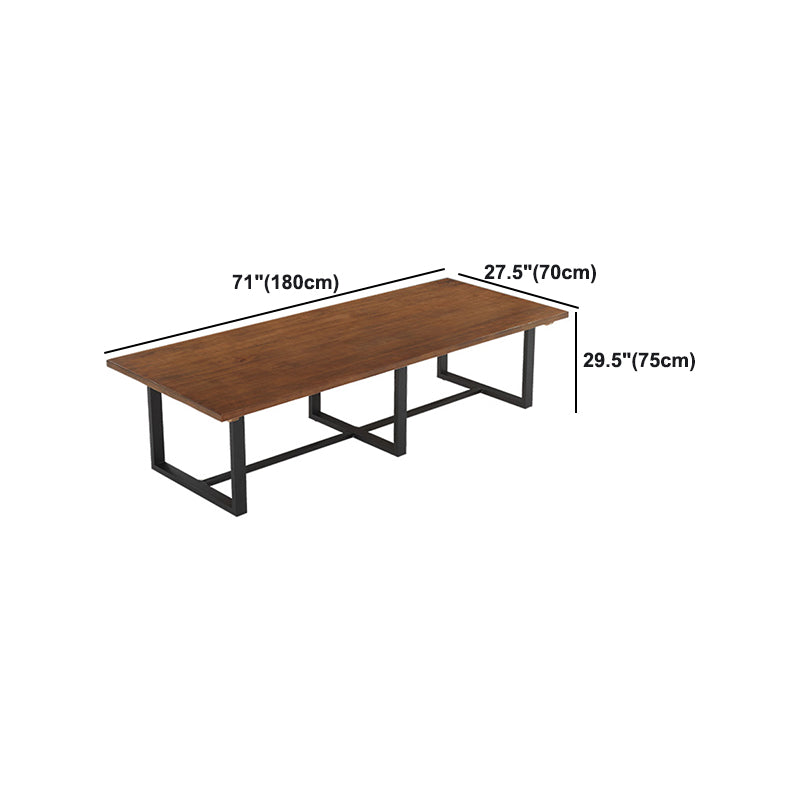 Rectangular Office Desk Contemporary Style Writing Desk for Home and Office