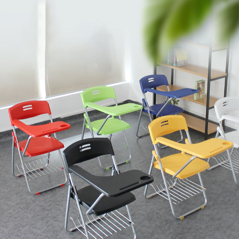 Contemporary Low Back Conference Chair Plastic Back and Seat Chair