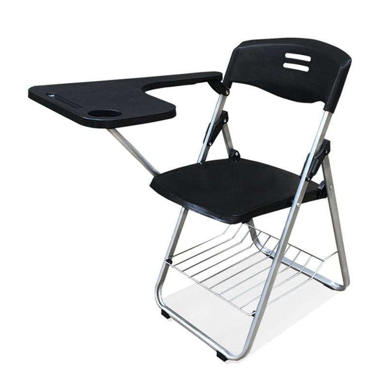 Contemporary Low Back Conference Chair Plastic Back and Seat Chair