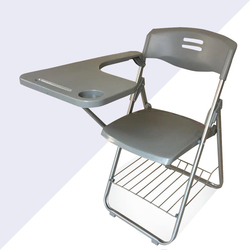 Contemporary Low Back Conference Chair Plastic Back and Seat Chair
