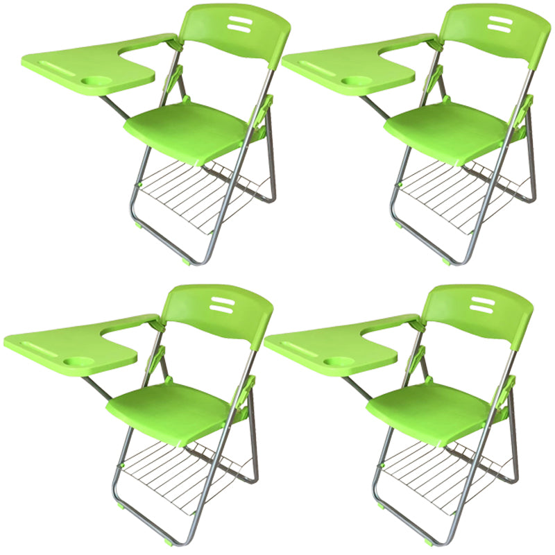 Contemporary Low Back Conference Chair Plastic Back and Seat Chair