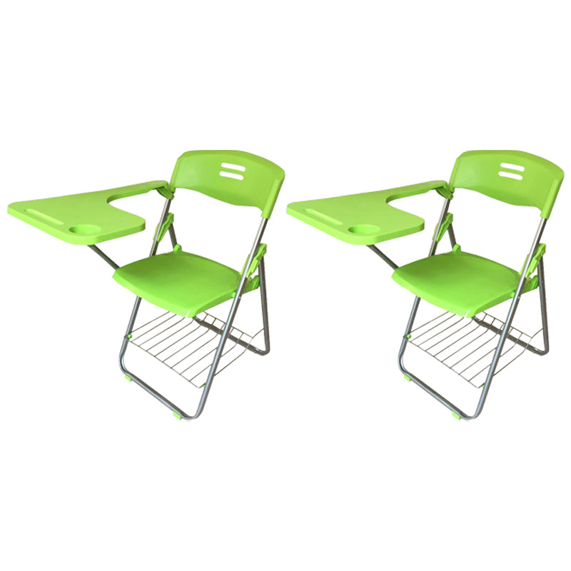 Contemporary Low Back Conference Chair Plastic Back and Seat Chair