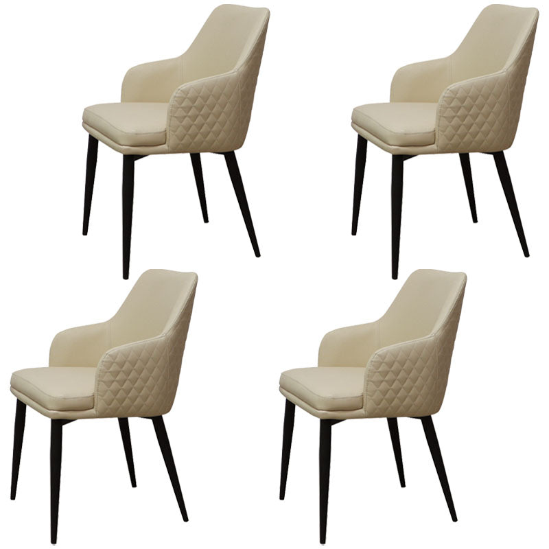 Modern Dining Room Dining Chairs Faux Leather Dining Side Chairs