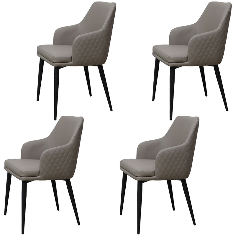 Modern Dining Room Dining Chairs Faux Leather Dining Side Chairs