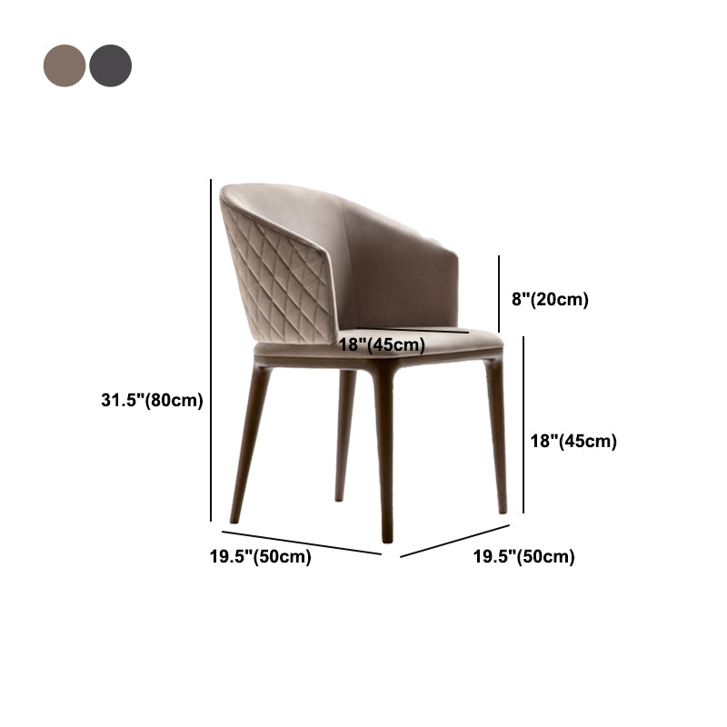 Dining Room Side Chair Contemporary Arm Kitchen Chairs for Home