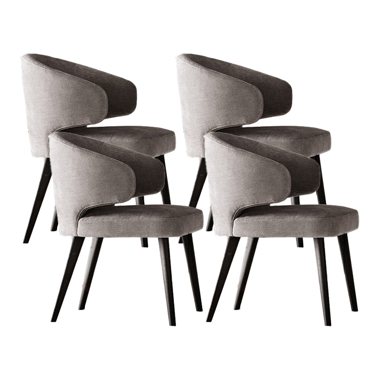 Dining Room Side Chairs Modern Kitchen Arm Chair with Upholstered