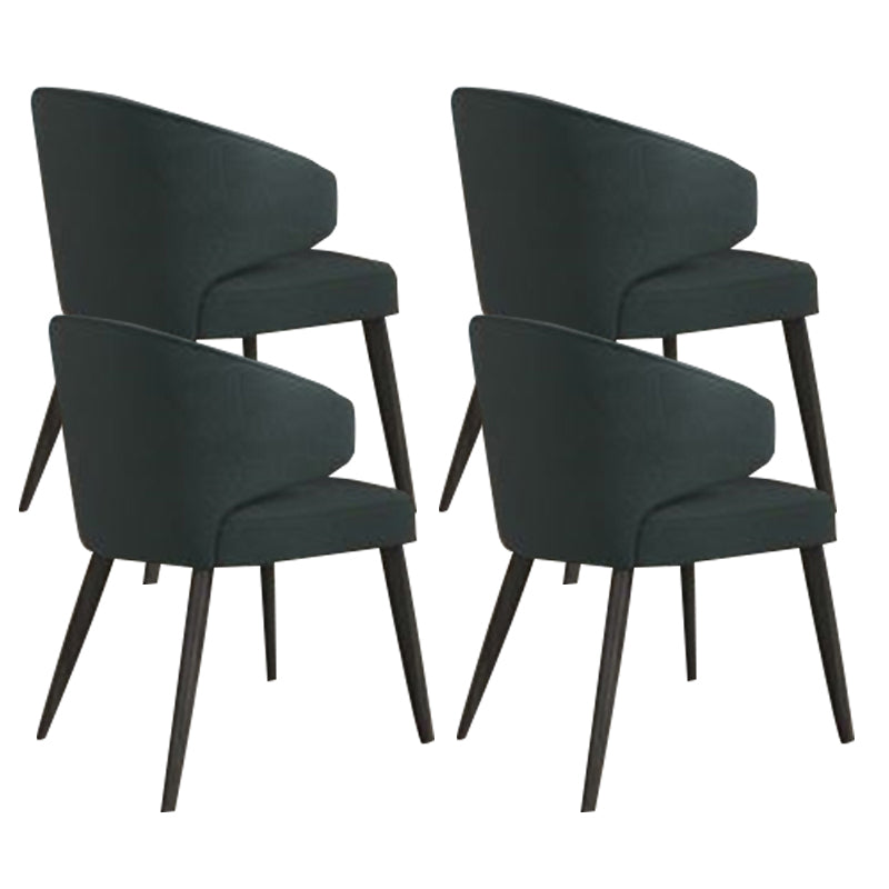 Dining Room Side Chairs Modern Kitchen Arm Chair with Upholstered