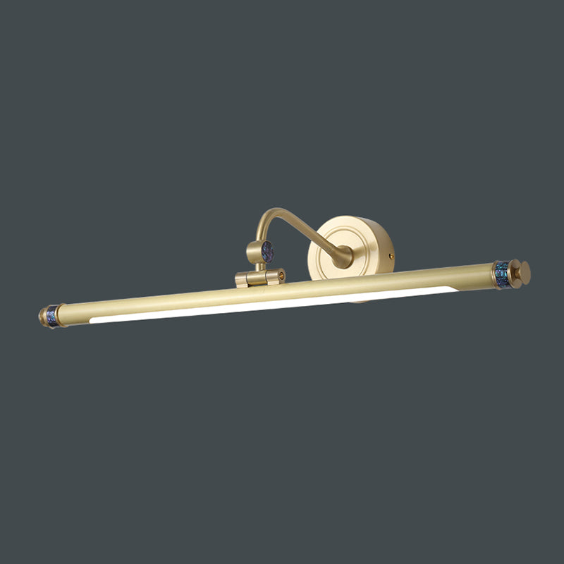 1-Light Tube Vanity Lights Modern Style Metal Vanity Lighting Ideas