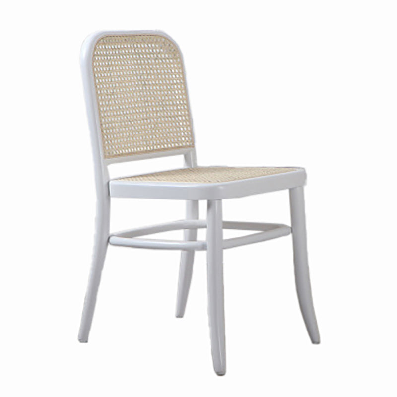 Traditional Side Chair Solid Wood Open Back Dining Chair for Home