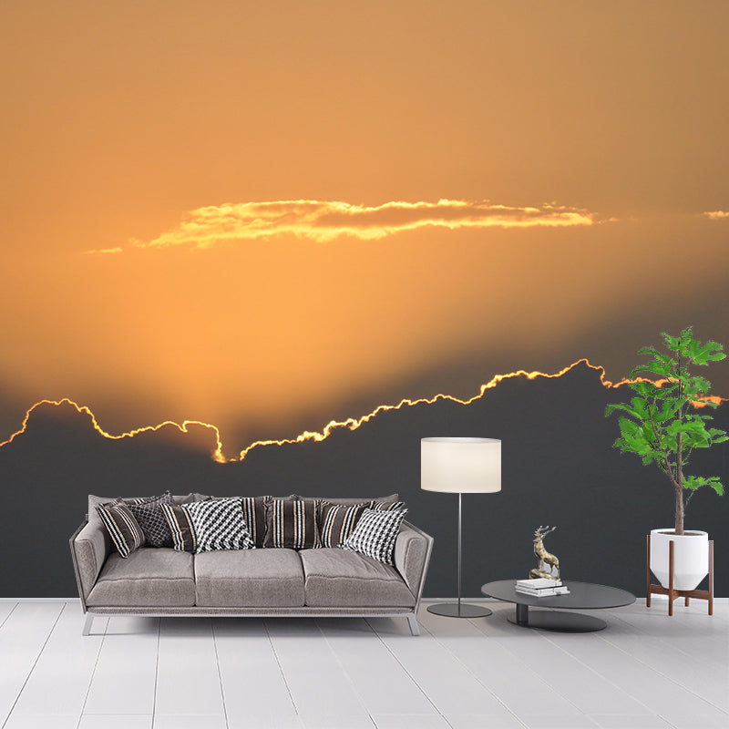 Mildew Resistant Photography Wallpaper Sky Drawing Room Wall Mural