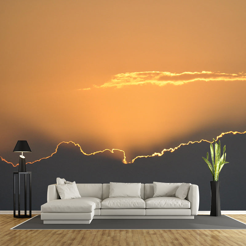 Mildew Resistant Photography Wallpaper Sky Drawing Room Wall Mural