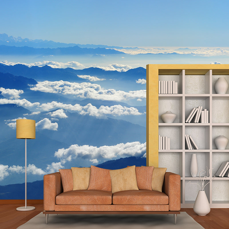 Environment Friendly Photography Wallpaper Sky Living Room Mural Wallpaper