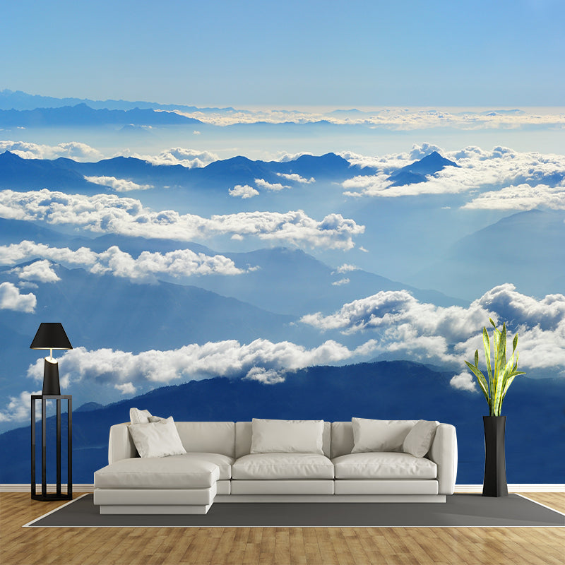 Environment Friendly Photography Wallpaper Sky Living Room Mural Wallpaper