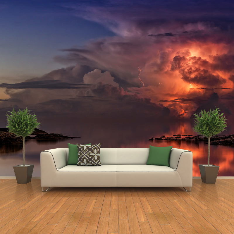 Mural Photography Sky Stain Resistant Wallpaper Drawing Room Wallpaper