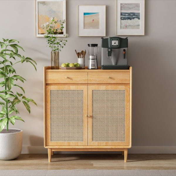 Modern Style Kitchen Sideboard Rectangle Wooden Storage Cabinet Sideboard