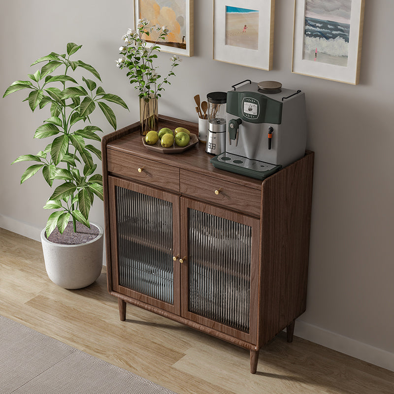 Modern Style Kitchen Sideboard Rectangle Wooden Storage Cabinet Sideboard