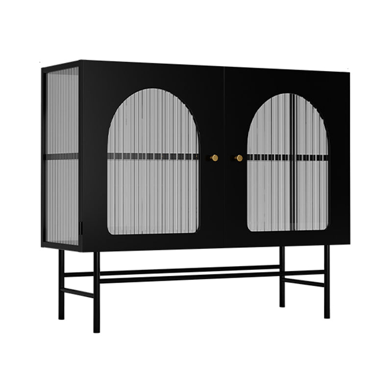 13.78"W Sideboard Contemporary Style Dining Server with 2 Doors for Kitchen Dining Room