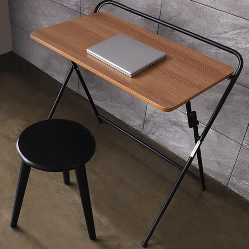 Foldable Office Desk Contemporary Style Writing Desk for Home and Office