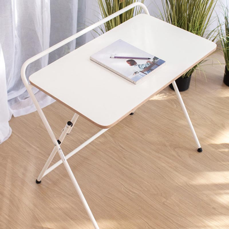 Foldable Office Desk Contemporary Style Writing Desk for Home and Office