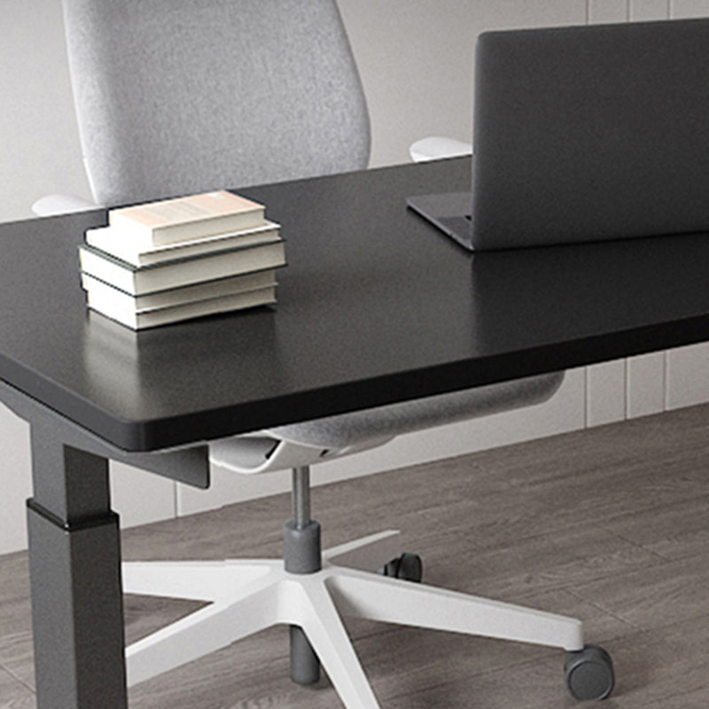 Contemporary Style Engineered Wood Office Desk Rectangle Standing Desk