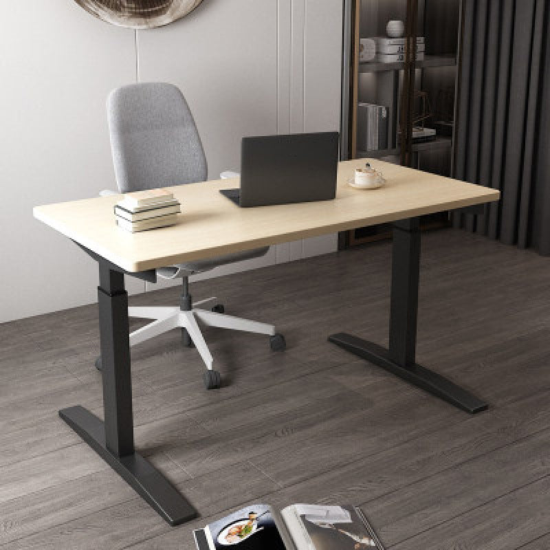 Contemporary Style Engineered Wood Office Desk Rectangle Standing Desk