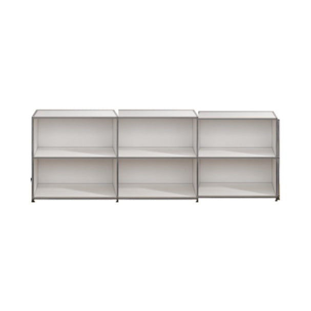 Modern Style Metal Sideboard White Colour Dining Sideboard with Storage