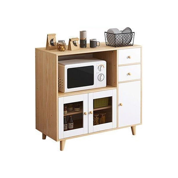 Rectangle Storage Cabinet Sideboard Modern Wooden Kitchen Sideboard