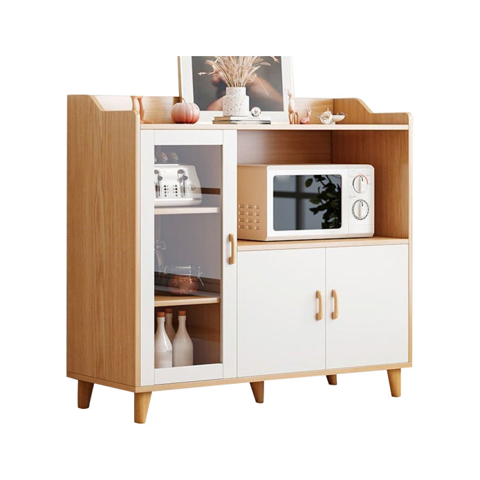 Rectangle Storage Cabinet Sideboard Modern Wooden Kitchen Sideboard