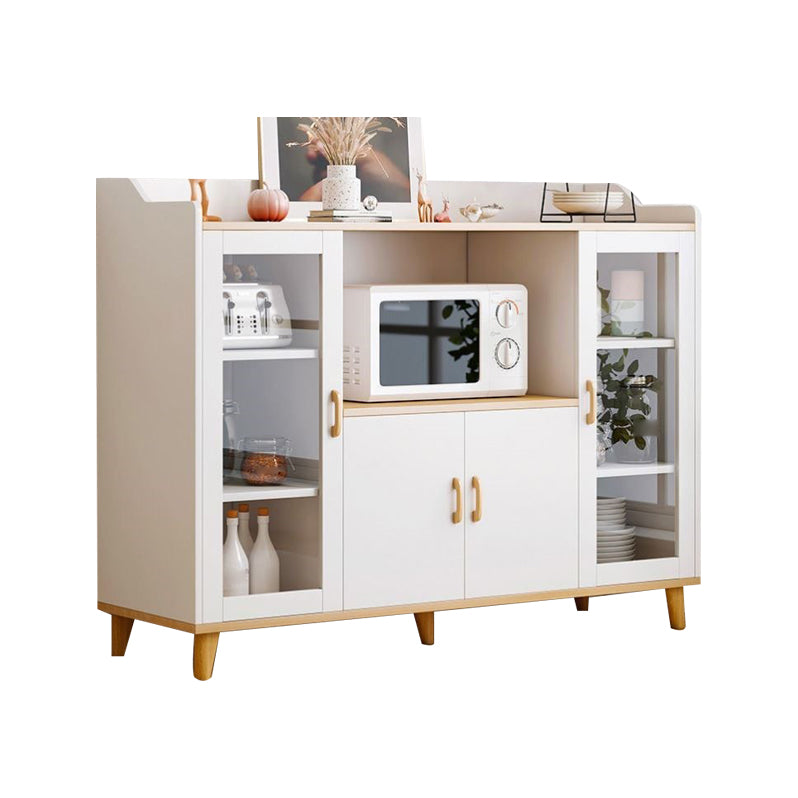 Rectangle Storage Cabinet Sideboard Modern Wooden Kitchen Sideboard