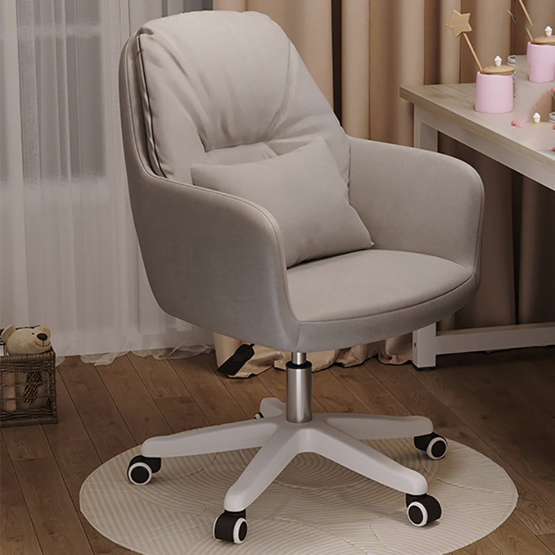 Contemporary Ergonomic Desk Chair Upholstered Pillow Included Office Chair