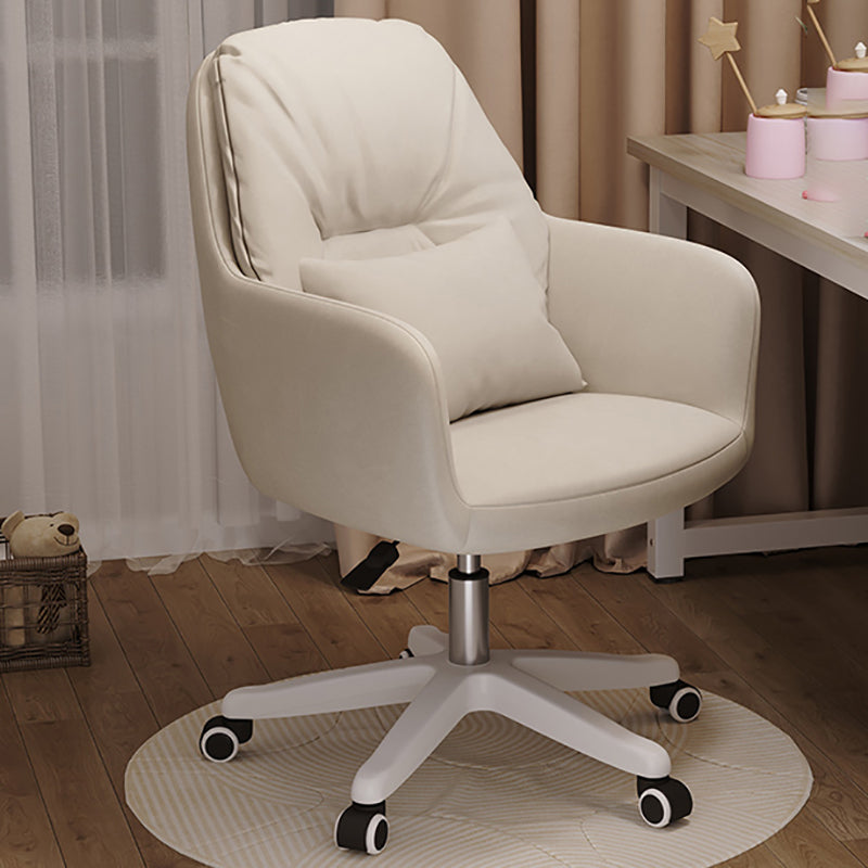 Contemporary Ergonomic Desk Chair Upholstered Pillow Included Office Chair