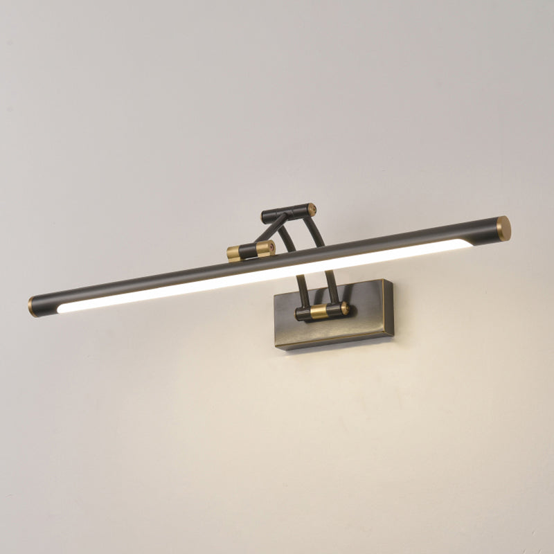 1-Light Tube Vanity Wall Lights Modern Style Metal Vanity Fixtures