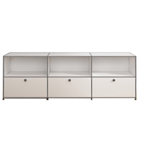 Modern Style Metal Sideboard White Colour Dining Sideboard for Living Room