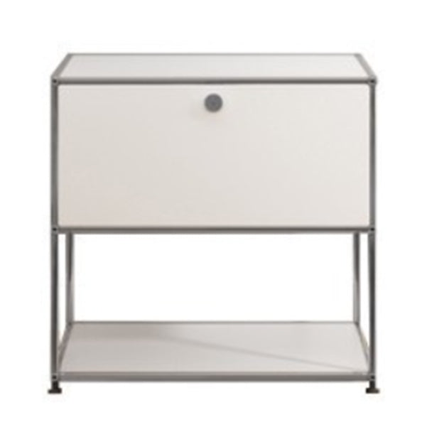 Modern Style Metal Sideboard White Colour Dining Sideboard for Living Room