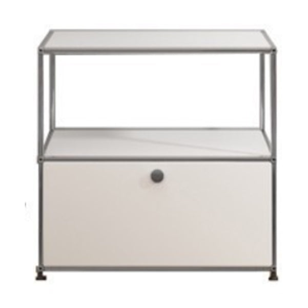 Modern Style Metal Sideboard White Colour Dining Sideboard for Living Room