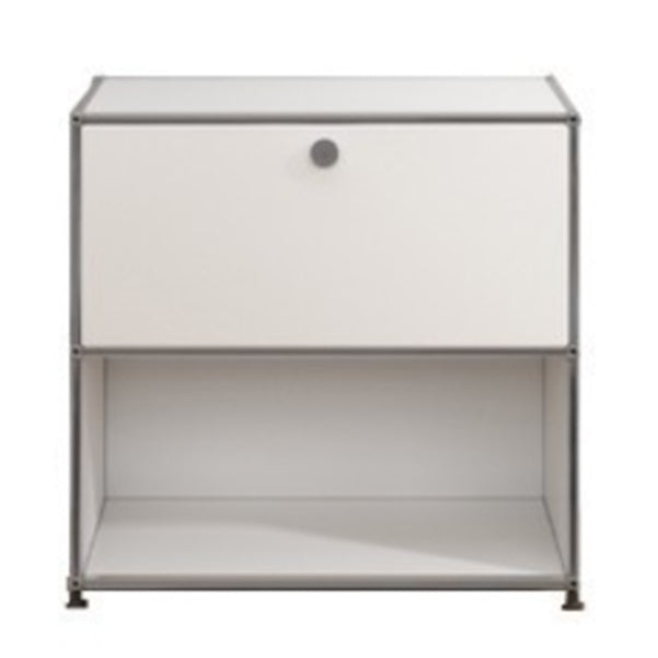 Modern Style Metal Sideboard White Colour Dining Sideboard for Living Room