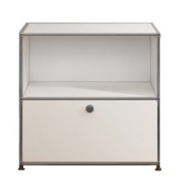 Modern Style Metal Sideboard White Colour Dining Sideboard for Living Room