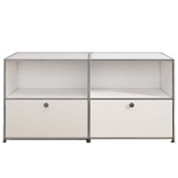 Modern Style Metal Sideboard White Colour Dining Sideboard for Living Room