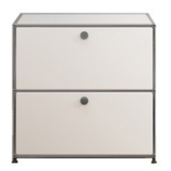 Modern Style Metal Sideboard White Colour Dining Sideboard for Living Room