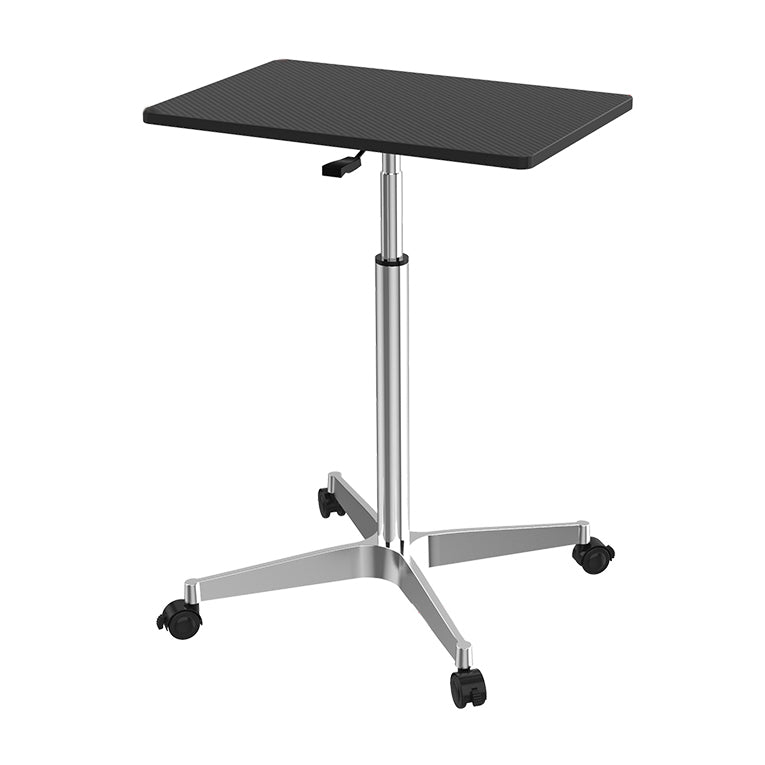 Modern Style Standing Desk Wooden Adjustable Office Desk with Caster Wheels